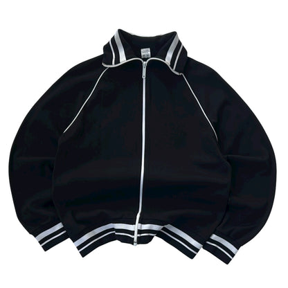 Black and White Full Zip Jacket