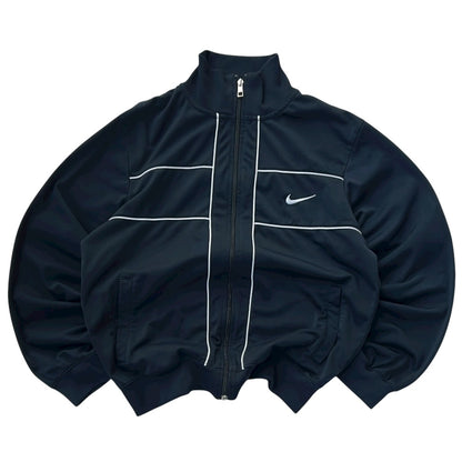 Nike Navy Embroidered Logo Track Jacket