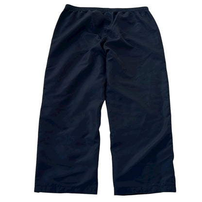 Lotto Wide Leg Black Adjustable Track Pants
