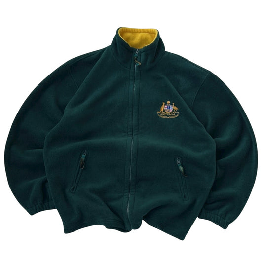 Australia 1/4 Zip Colourblock Fleece