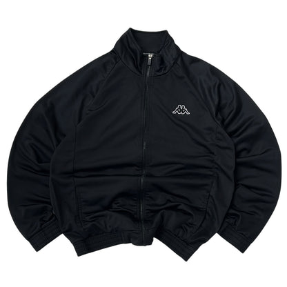 Kappa Original Logo Full Zip Black Track Jacket