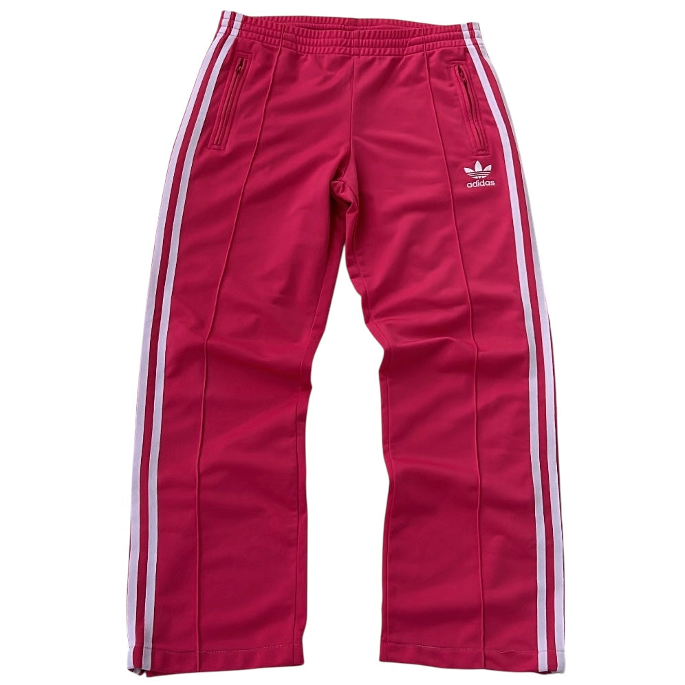 Adidas Pink Three Stripe Adjustable Track Pants