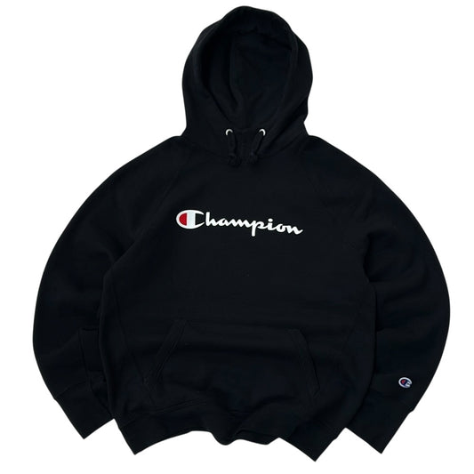 Champion Originals Logo Black Hoodie