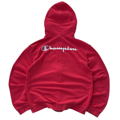 Champion Back & Front Logo Full Zip Hooded Jacket