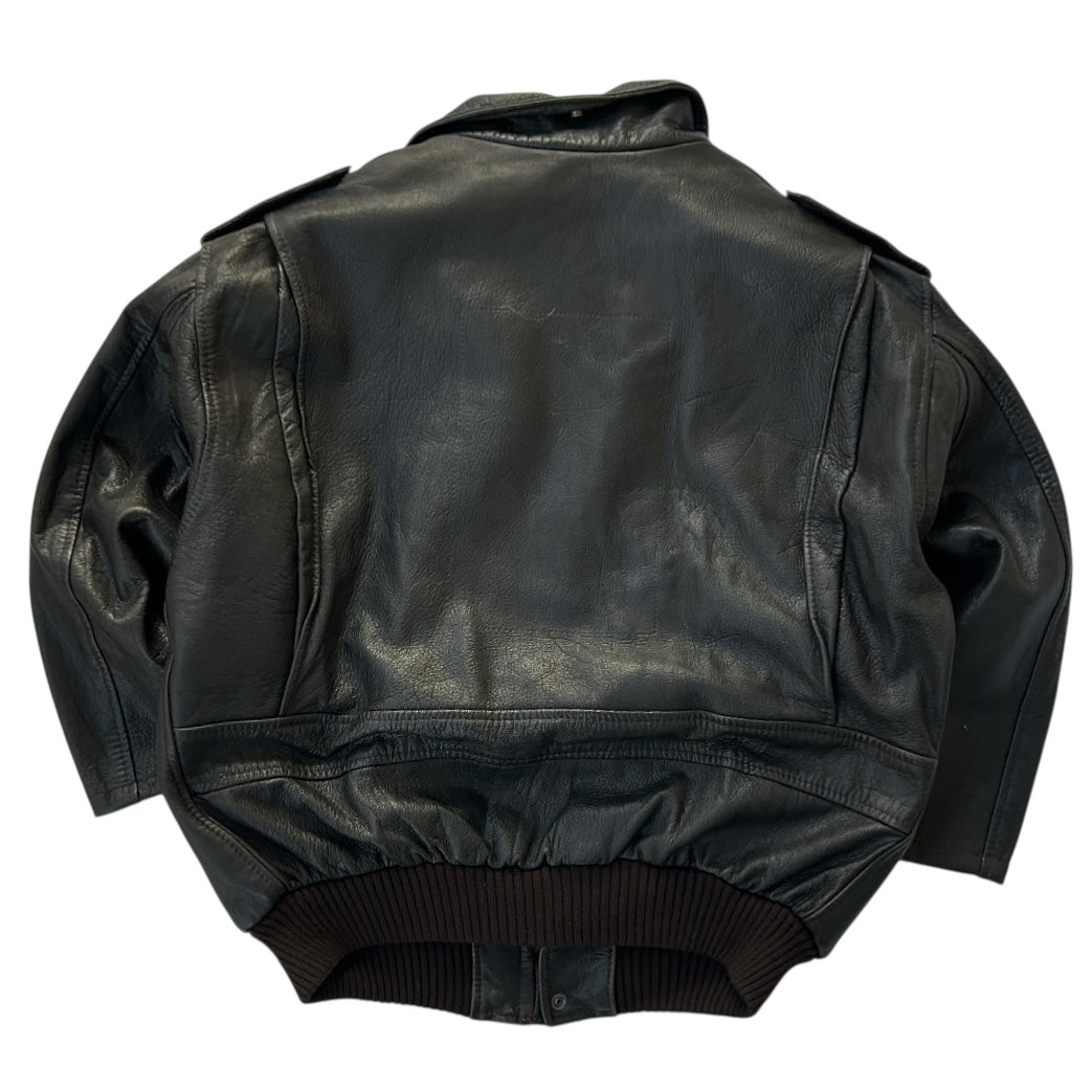 Vintage SCHOTT x RAF Leather Bomber Jacket / Flight Jacket