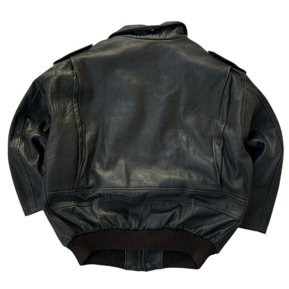 Vintage SCHOTT x RAF Leather Bomber Jacket / Flight Jacket