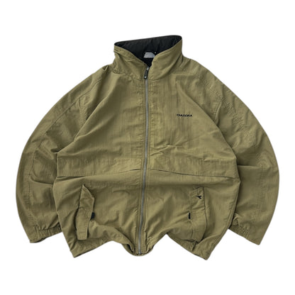 Diadora Light Full Zip Adjustable Jacket With Hidden Hoodie