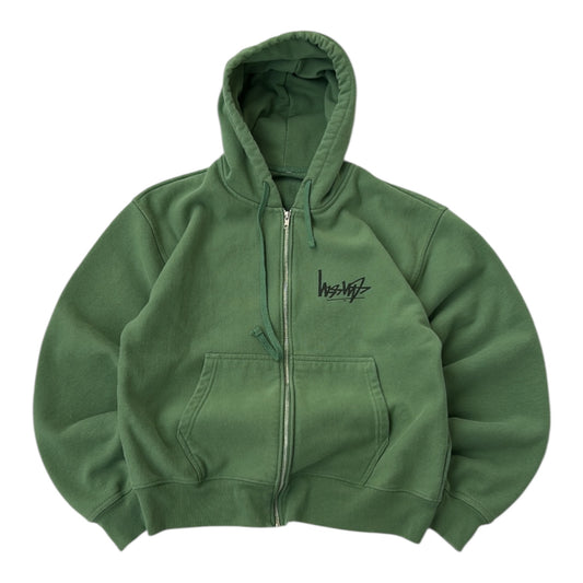 Graphix Green Full Zip Hooded Jacket