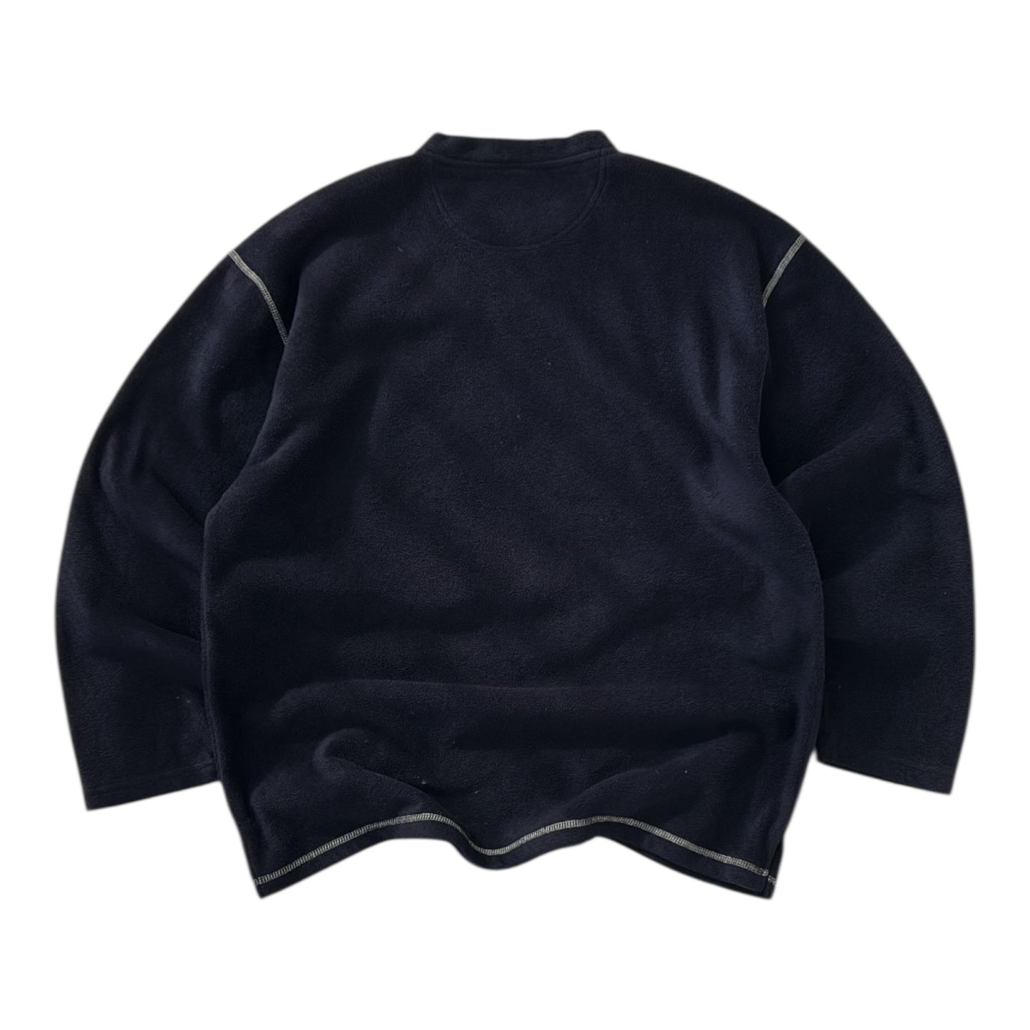 Champion Navy x Red Fleece V-Neck Shirt