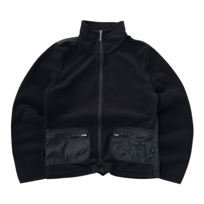 Tom Tailor Black Full Zip Fleece Jacket