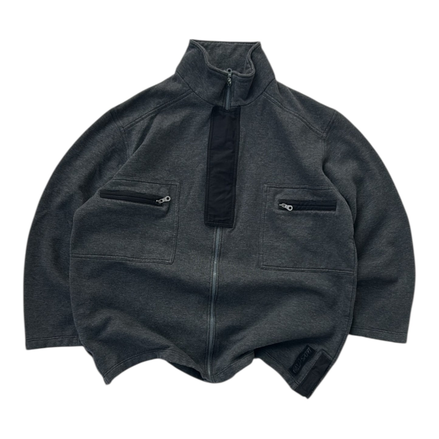 Campagnolo Grey Full Zip Multipocket Jacket
