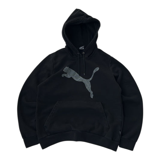Puma Logo Black Hoodie