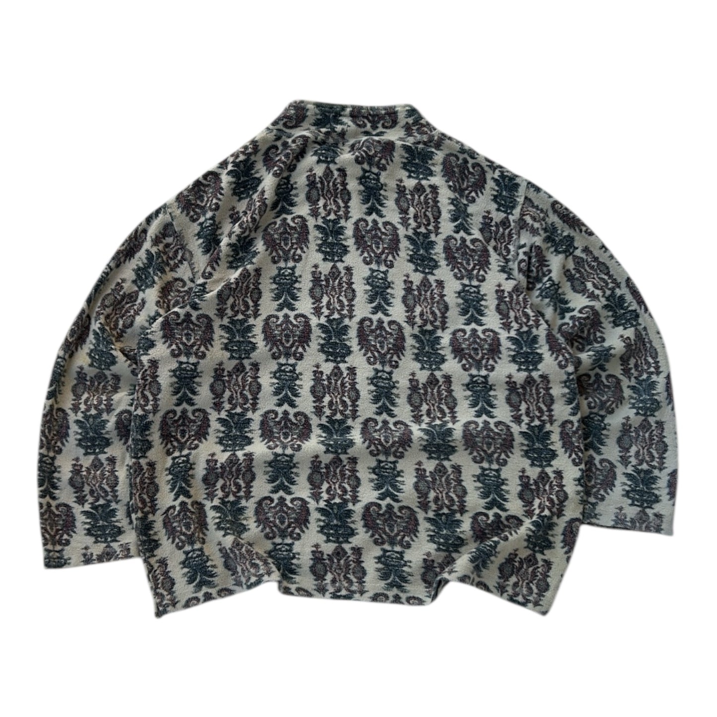 Soliver Vintage Pattern Fleece OverShirt