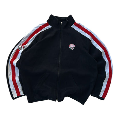 Dugati Corse Full Zip Black Fleece Jacket