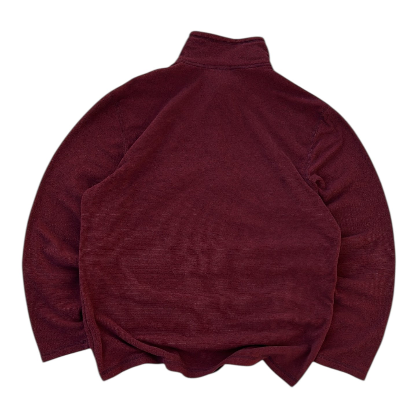 The North Face Burgundy 1/4 Zip Fleece