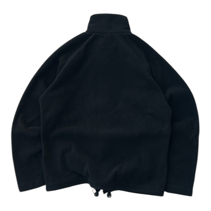 Asics Black Full Zip Adjustable Fleece Jacket