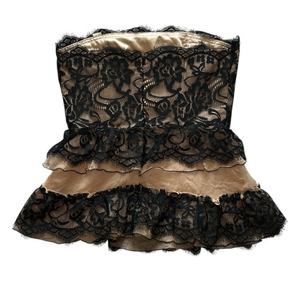 Strapless Lace Top
