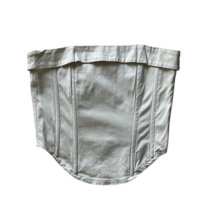 Strapless Corset Top (Side Zip)