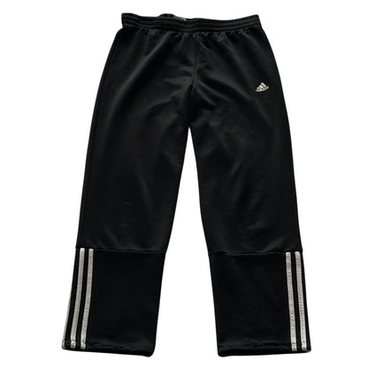 Adidas track oants half stripe