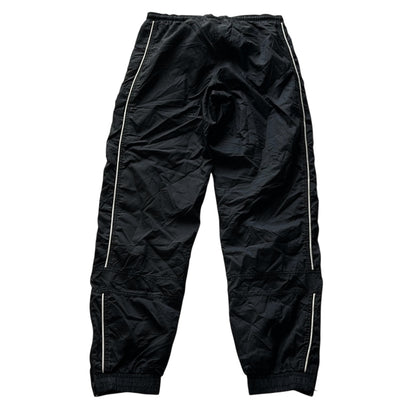 Puma navy track pants with line