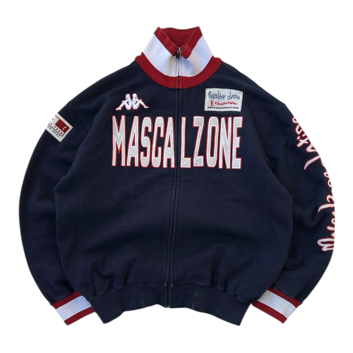 Kappa 00s Mascalzone Embroidered Heavy Sweatjacke