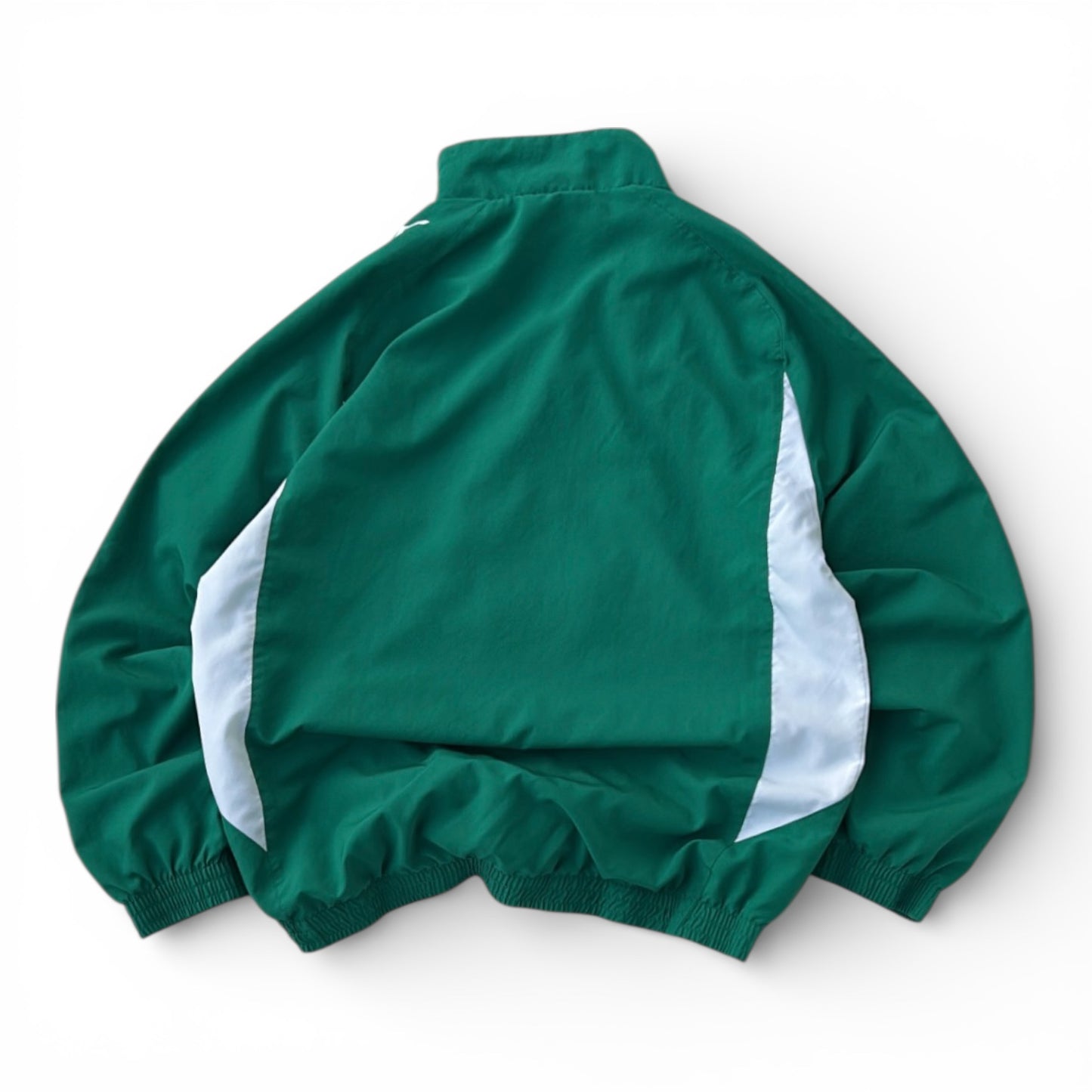 Puma green x White Track Full Zip Jacket