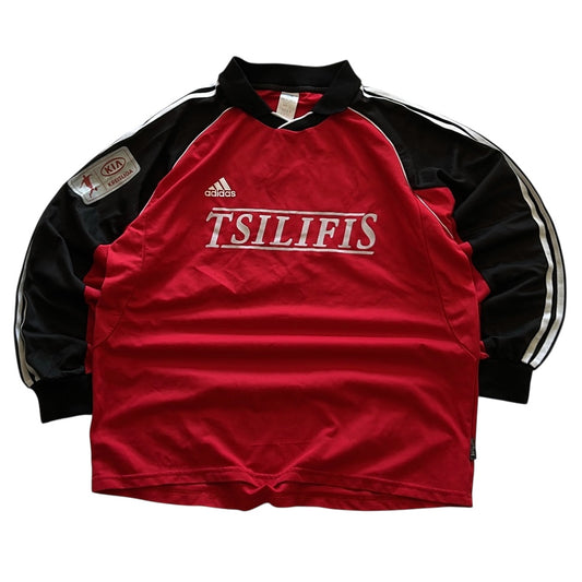 Vintage ADIDAS top football soccer jersey FV Hellas