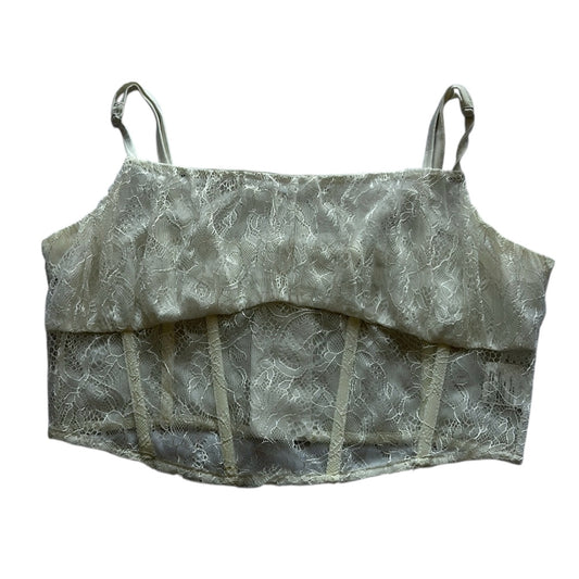 Corset Style Lace Cami Top (Adjustable Strap )