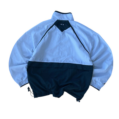 Adidas Forest Green x White Adjusted Shell Zip-Up Jacket