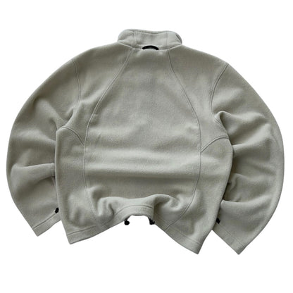 Jack wholfskin Embroidery logo full zip adjustable fleece jacket